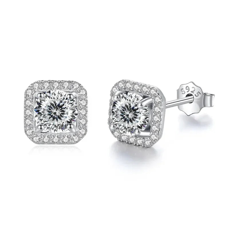 Luxury Brilliance Moissanite Earrings