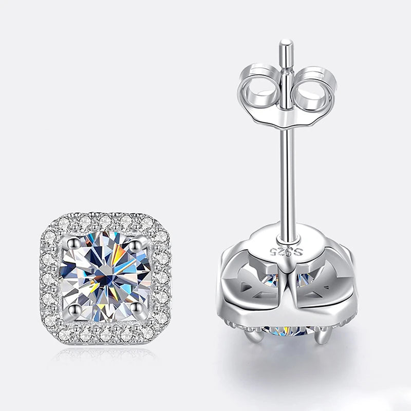 Luxury Brilliance Moissanite Earrings