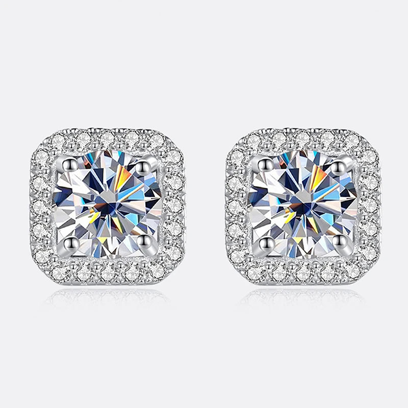 Luxury Brilliance Moissanite Earrings