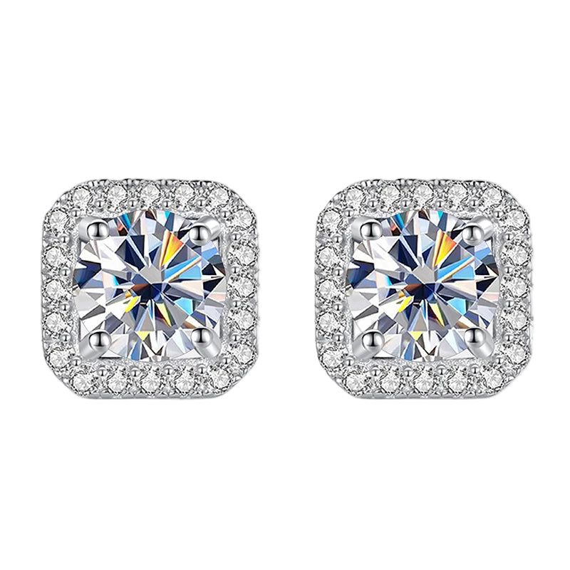 Luxury Brilliance Moissanite Earrings