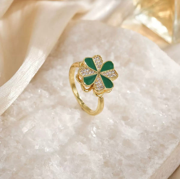 Clover Calm™ Anxiety Ring
