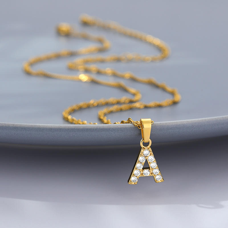 Celestique Initial Necklace