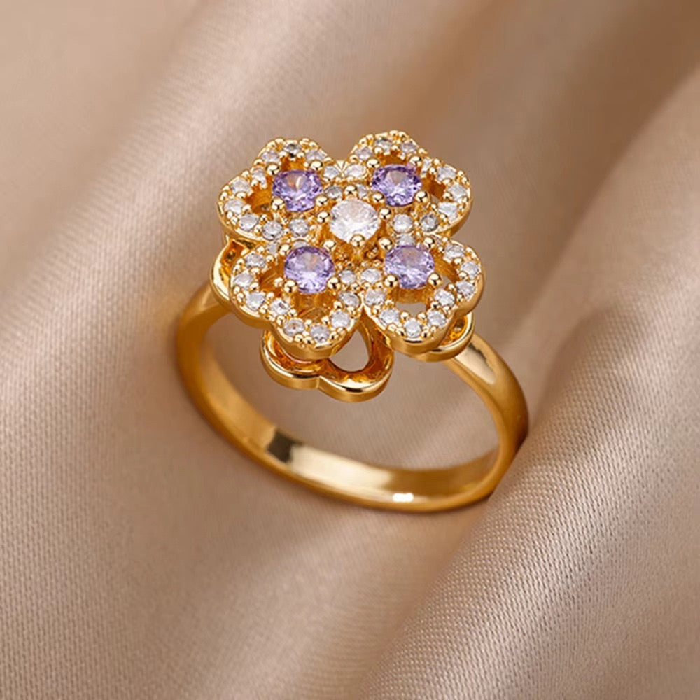 Violet Radiance™ Anxiety Rings