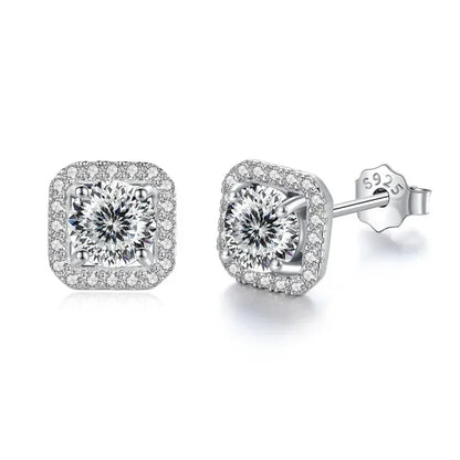 Luxury Brilliance Moissanite Earrings