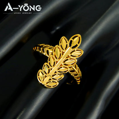 Luxury Dubai Bridal Jewelry Set – 24K Gold Plated