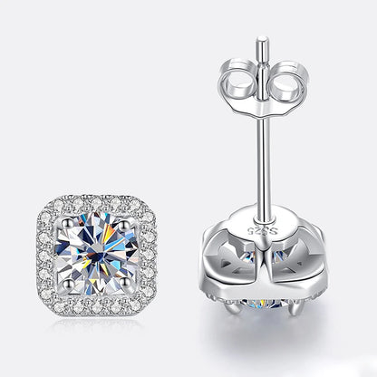 Luxury Brilliance Moissanite Earrings