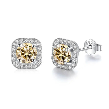 Luxury Brilliance Moissanite Earrings