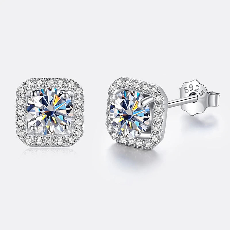 Luxury Brilliance Moissanite Earrings