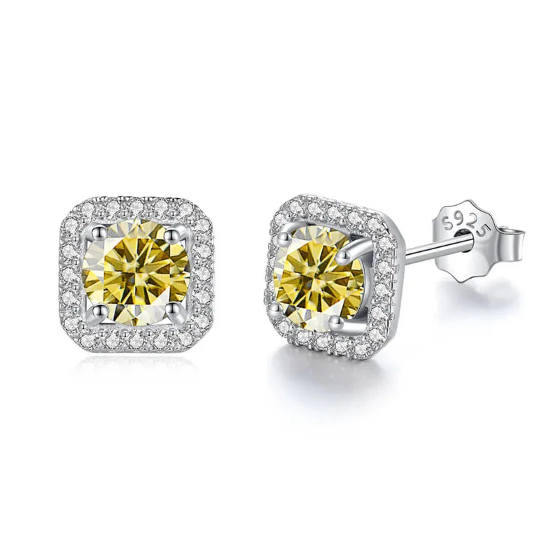 Luxury Brilliance Moissanite Earrings