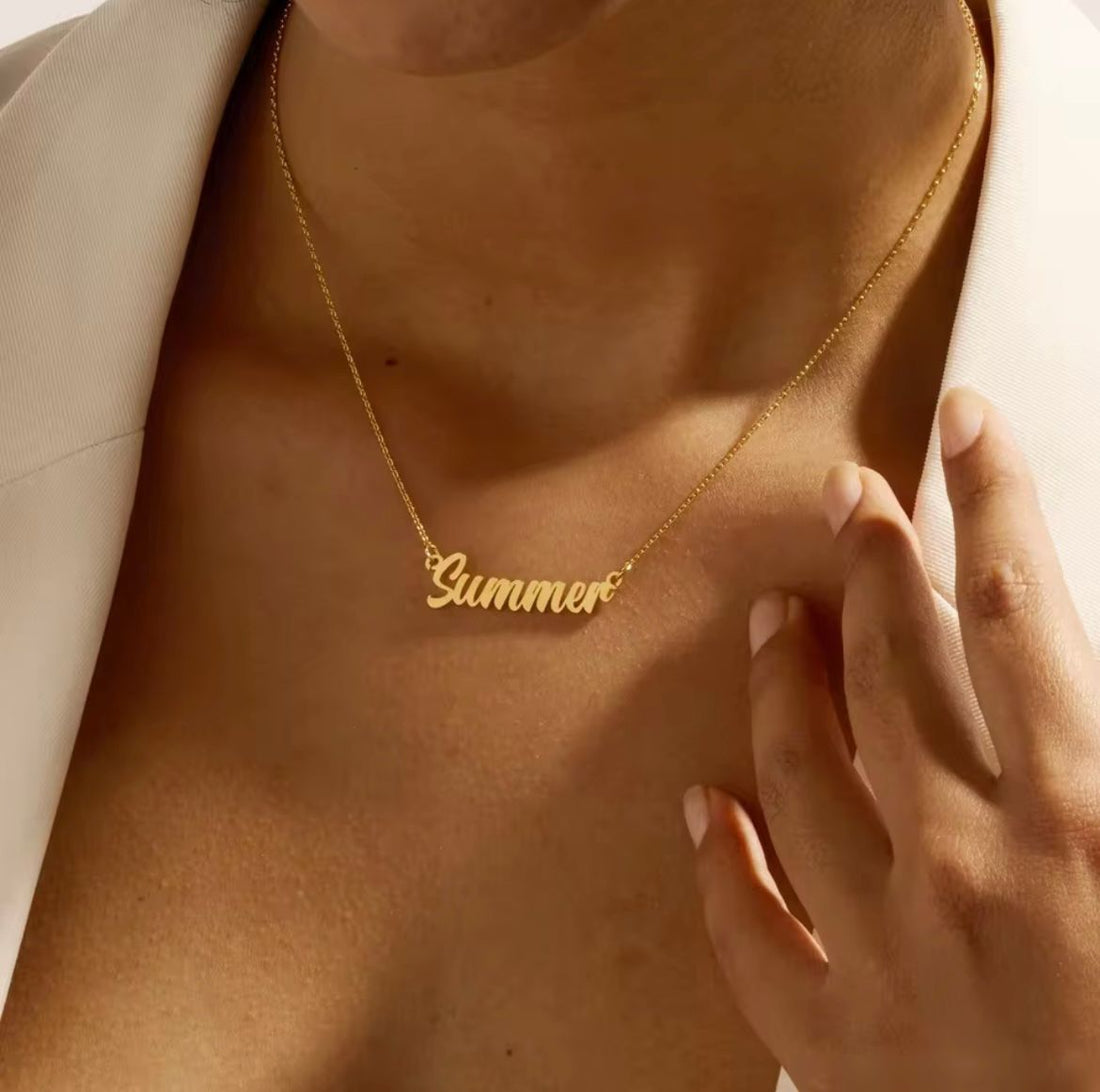Celestique Name Necklace