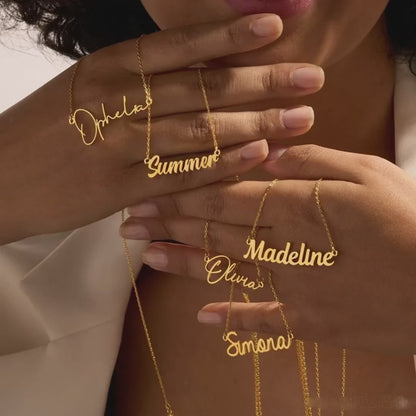 Celestique Name Necklace