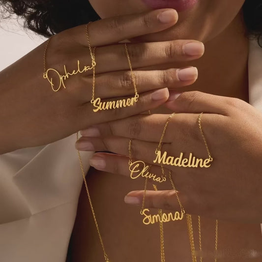 Celestique Name Necklace